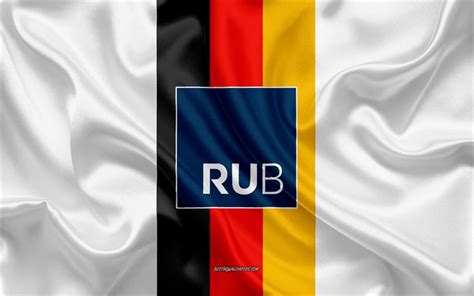 Download wallpapers Ruhr University Bochum Emblem, German Flag, Ruhr ...