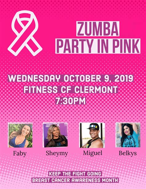 Party in Pink with Zumba! - Fitness CF North Clermont FL Gym