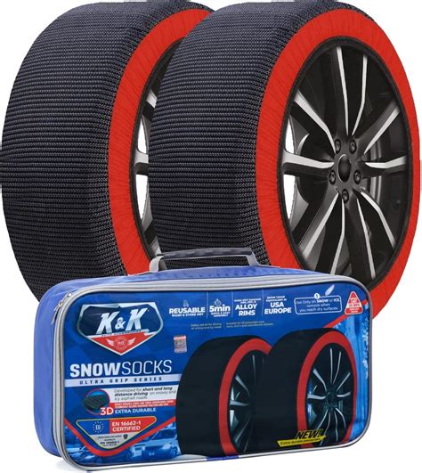 K&K Automotive Snow Socks $95 at Amazon | Passwird.com | Deals, Coupons ...