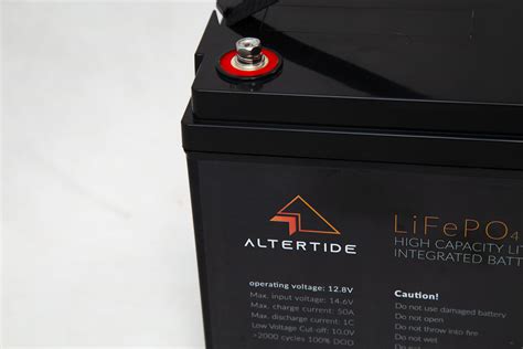 Altertide Lithium Iron Phosphate – 100Ah LiFePo4 12V Battery ...