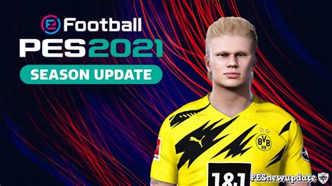 PES 2021 Faces Erling Haaland (Long Hair) - YouTube