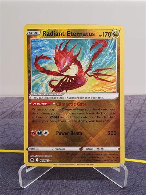 RADIANT ETERNATUS 105/159 - Shiny Ultra Rare - .. | Köp på Tradera (580693114)