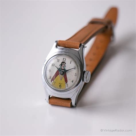 Vintage Snow White Disney Watch | RARE 1960s US TIME Mechanical Watch ...