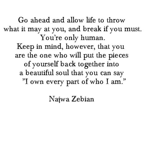 #11 Najwa Zebian Quotes On Life - Own Quotes Words