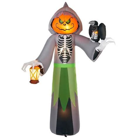 Animated Grim Reaper Halloween inflatable - town-green.com