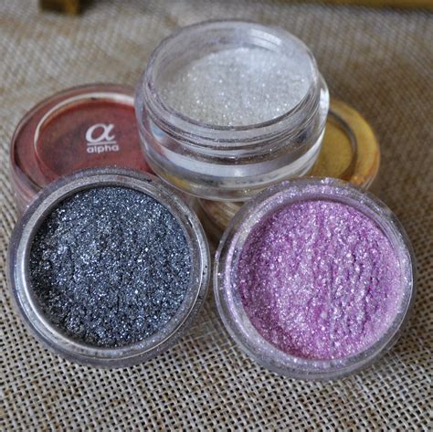 Quality White Shimmer Glitter Eyeshadow Powder Pigment Colorful Makeup Mineral Face Cosmetics ...