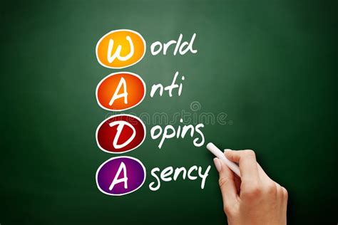 WADA - World Anti Doping Agency Acronym Stock Photo - Image of ...