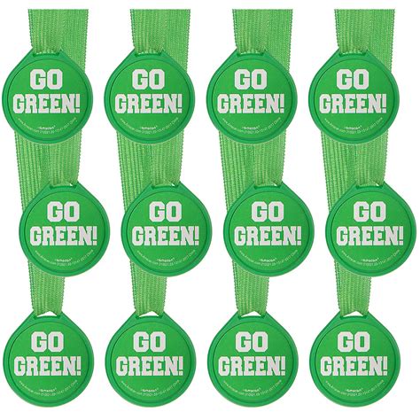 Go Green Award Medals 12ct | Party City