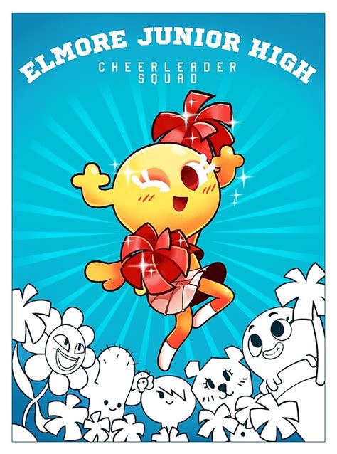 "ELMORE JUNIOR HIGH CHEERLEADER SQUAD" Posters by gatodelfuturo | Redbubble