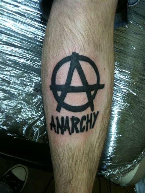 Anarchy Tattoo Designs, Ideas and Meaning - Tattoos For You