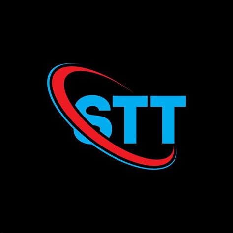 STT logo. STT letter. STT letter logo design. Initials STT logo linked with circle and uppercase ...