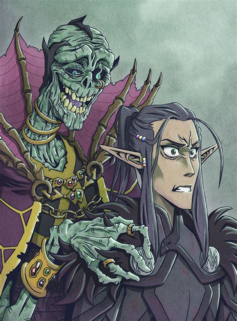 Critical Role Vax and Vecna by Takayuuki on DeviantArt