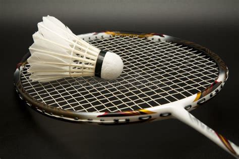 Badminton Racket And Shuttlecock Stock Photo - Image: 27450074