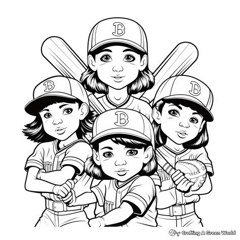 Baseball Team Logos Coloring Pages