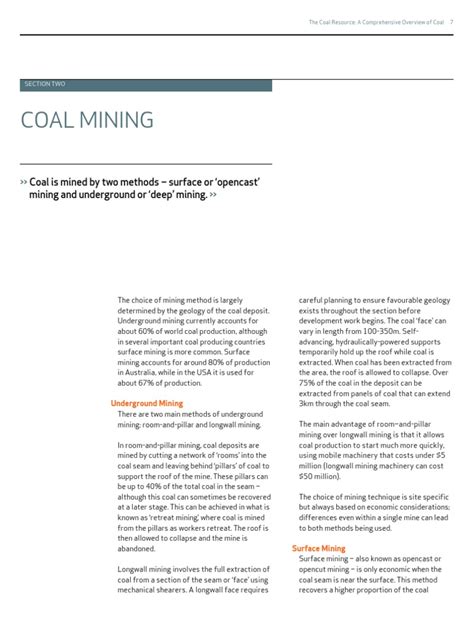 Coal Mining | Coal Mining | Surface Mining