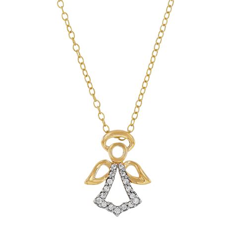 10K Gold Pendant Necklace