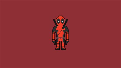 Pixel Deadpool Art superheroes wallpapers, pixel wallpapers, hd ...