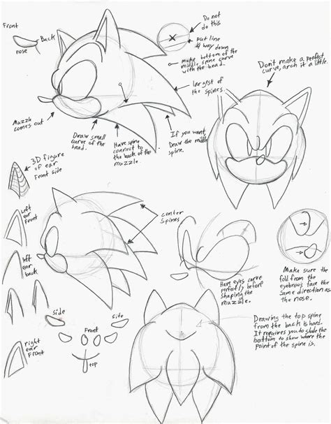 how to draw sonic part 1 | How to draw sonic, Drawing tutorial, Sonic