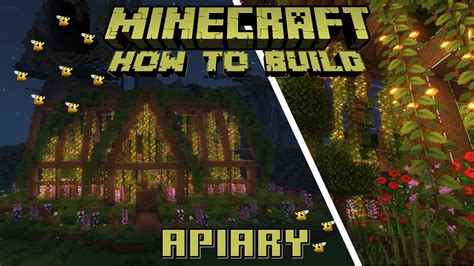 Minecraft - How to Build an Apiary 🐝 - YouTube