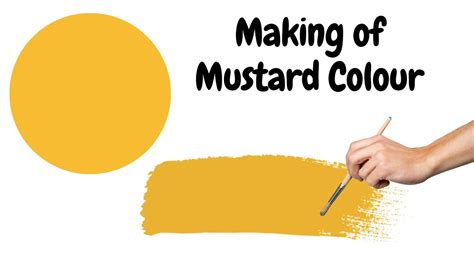What Paint Colors Make Mustard Yellow - Printable Templates Protal