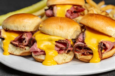 Pastrami Sliders - Main Menu - Giovanni Pastrami