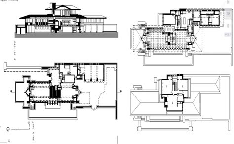 Robie House plan