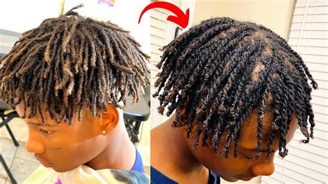 Easy Easy Easy Perfect Two strand twist on DREADLOCKS + 🧬Retwist‼️ ...