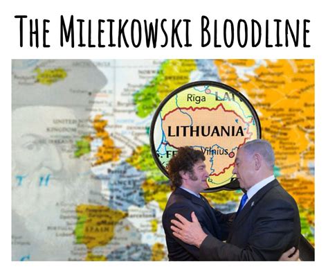 The Netanyahu/Milei Bloodline Vilna Gaon and Netanyahu's Prophecy “The Jews of Lithuania, and us ...