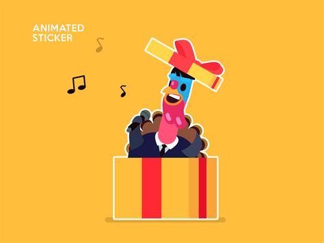 Surprise Telegram Animated Stickers by Bohdan | Animation, Event flyer templates, Event flyer