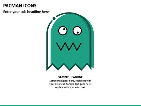 Pacman Icons PowerPoint Template | SketchBubble