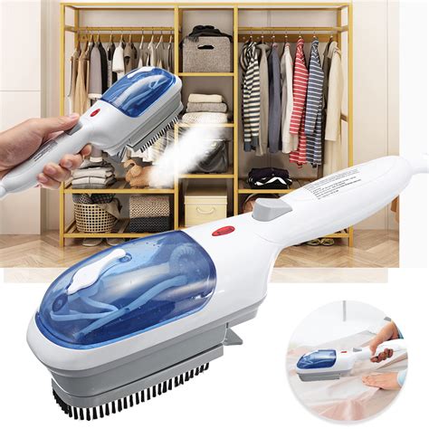 US Portable Travel Handheld Iron Steam Brush Steamer Clothes Garment ...