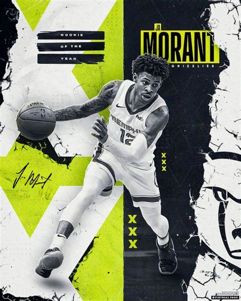 Ja Morant – Poster | Canvas Wall Art Print - Remizozo