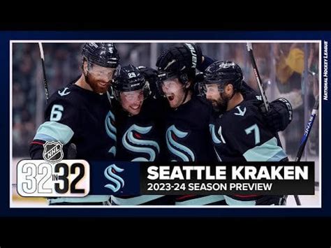 Seattle Kraken 2023-2024 Schedule, Roster & How to Watch