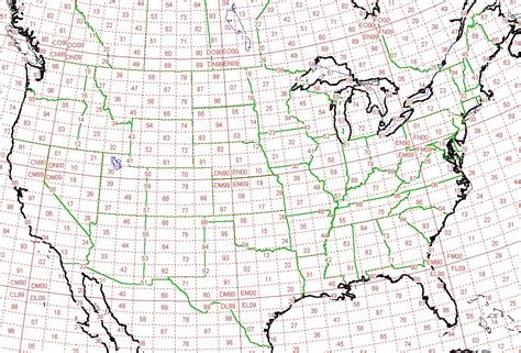 Us grid square map - michaelvsa