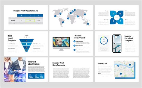 Investor Pitch Deck PowerPoint template