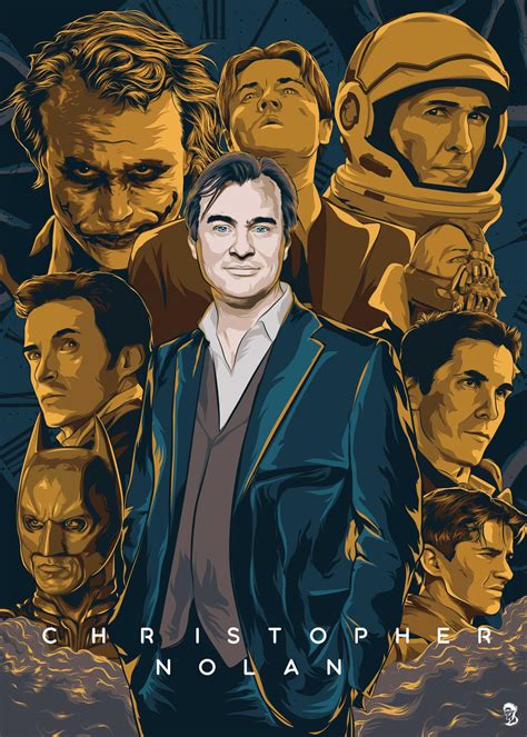 Christopher Nolan Poster by RamyHazem on DeviantArt