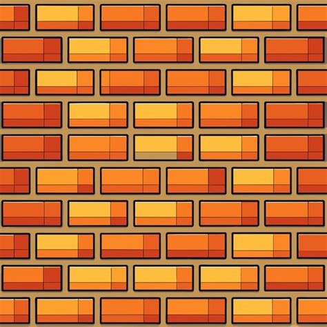 Premium Vector | Brick wall texture design