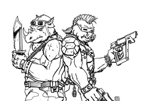 Bebop and Rocksteady by WizardOfAuz on deviantART | Bebop and rocksteady, Teenage mutant ninja ...