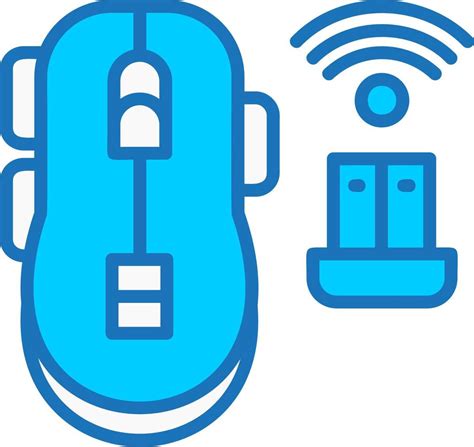 Wireless Mouse Vector Icon 15999009 Vector Art at Vecteezy