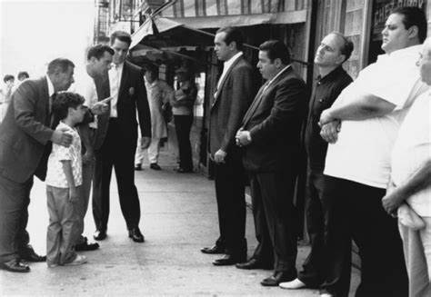 Police Line-up scene in front of the Chez Bippy. A Bronx Tale Movie, Goodfellas Film, Don Draper ...