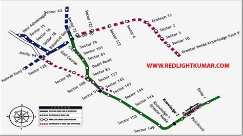 Aqua Line (Noida Metro) Route, Greater Noida Metro Station