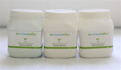 Hydroponic Nutrients - complete nutrients for Hydroponics - WE Hydroponics