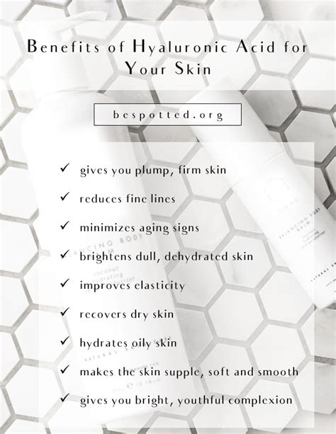 Hyaluronic Acid - Why It Is Essential to Your Skincare Routine | Be Spotted