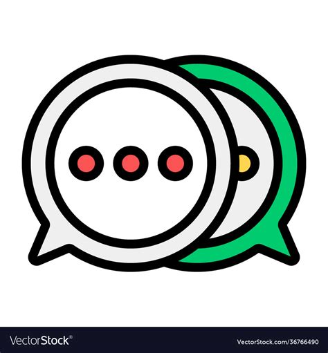 Chat Royalty Free Vector Image - VectorStock