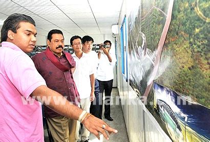 President Rajapaksa inspects the proposed International Cricket Stadium ...