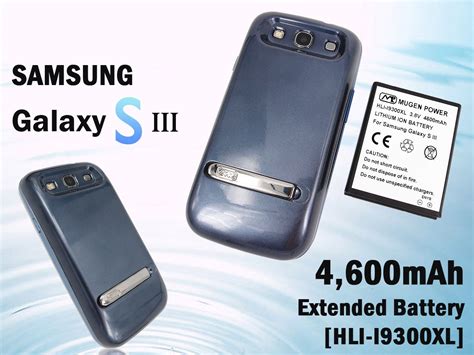 Samsung Galaxy S3 Strongest 4600mAh Battery Now Comes in 6 colors