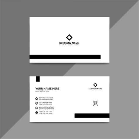 Premium Vector | Business card template