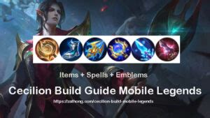 Best Cecilion build 2025: Items, Emblems & Strategy [Mobile Legends] - Zathong