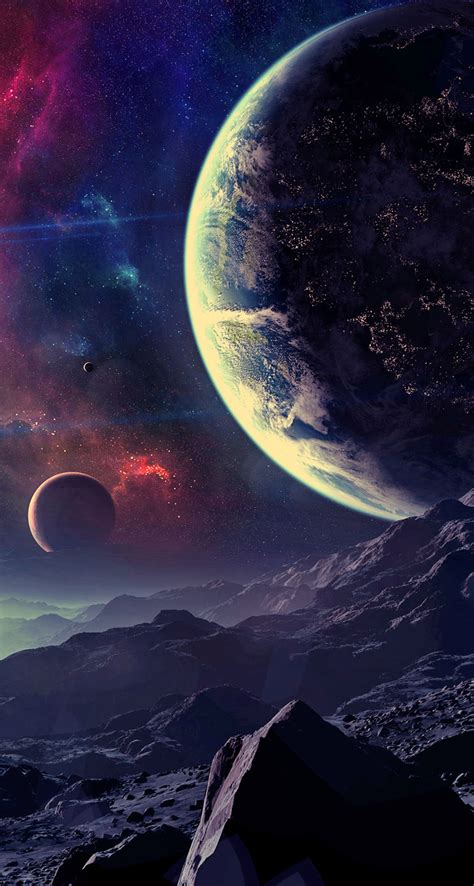 Surreal Environment Digital Art Space - The iPhone Wallpapers