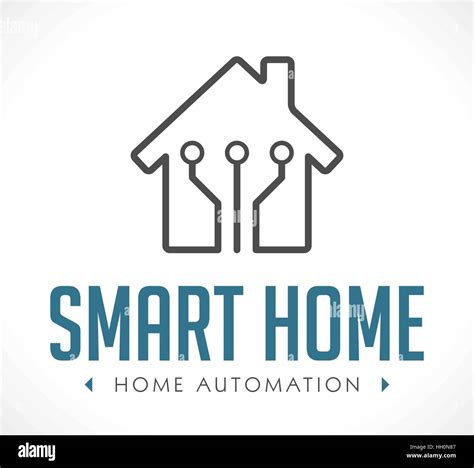 Logo - Home automation Stock Vector Image & Art - Alamy